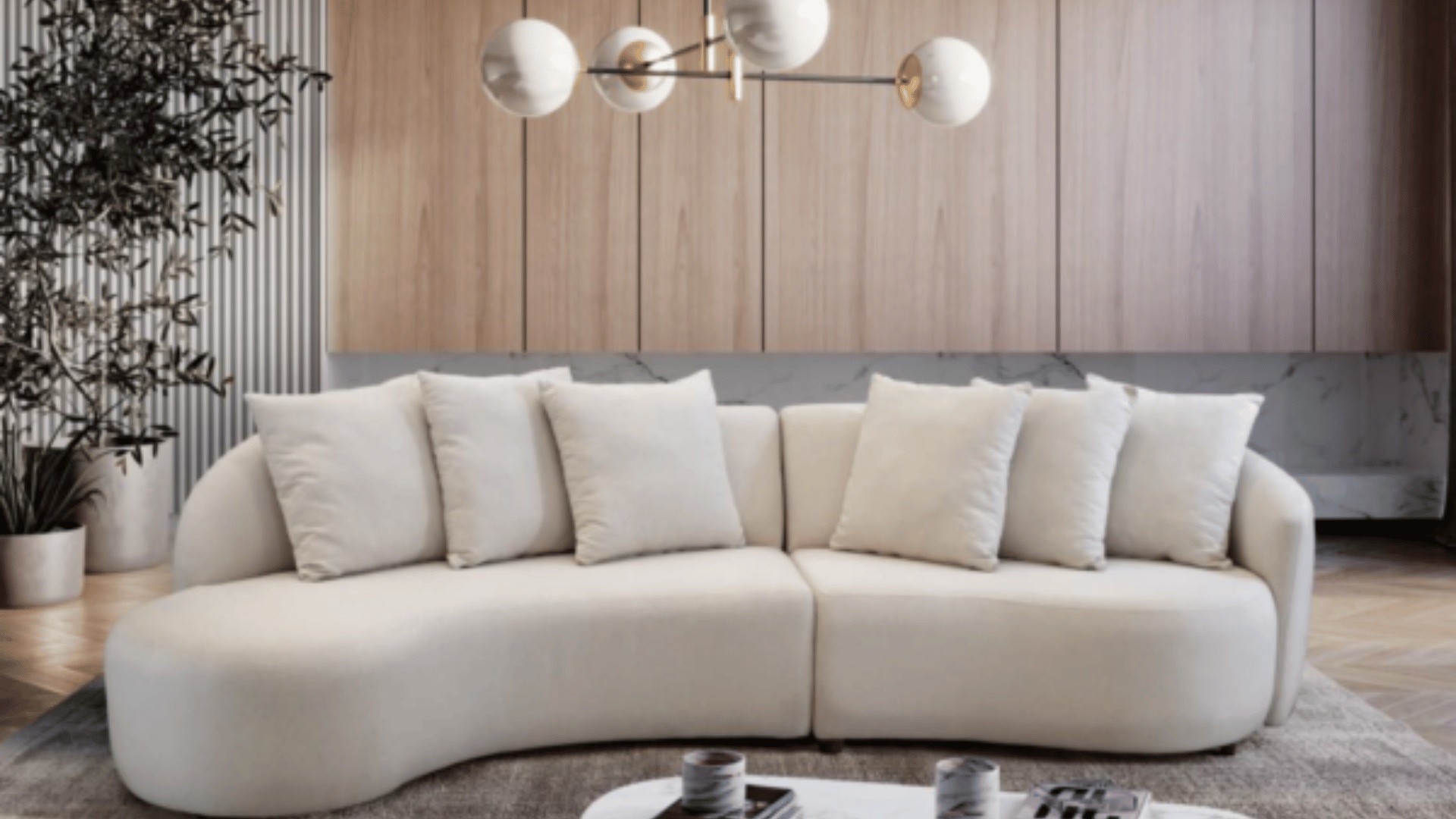 Estofados Premium Linha Bergman – Estofado Curvo Bergman Orgânico