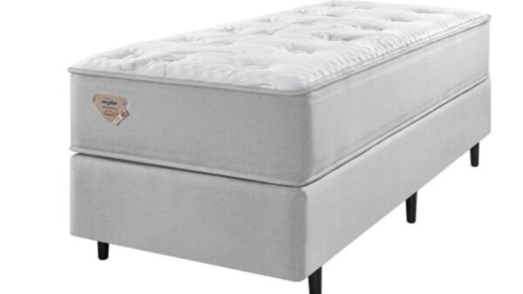 Conjunto Box Solteiro Blend Molas Ensacadas: Conforto e Elegância em Seu Quarto Móveis Bom Jesus Conjunto Box Solteiro Blend Molas Ensacadas: Conforto e Elegância em Seu Quarto